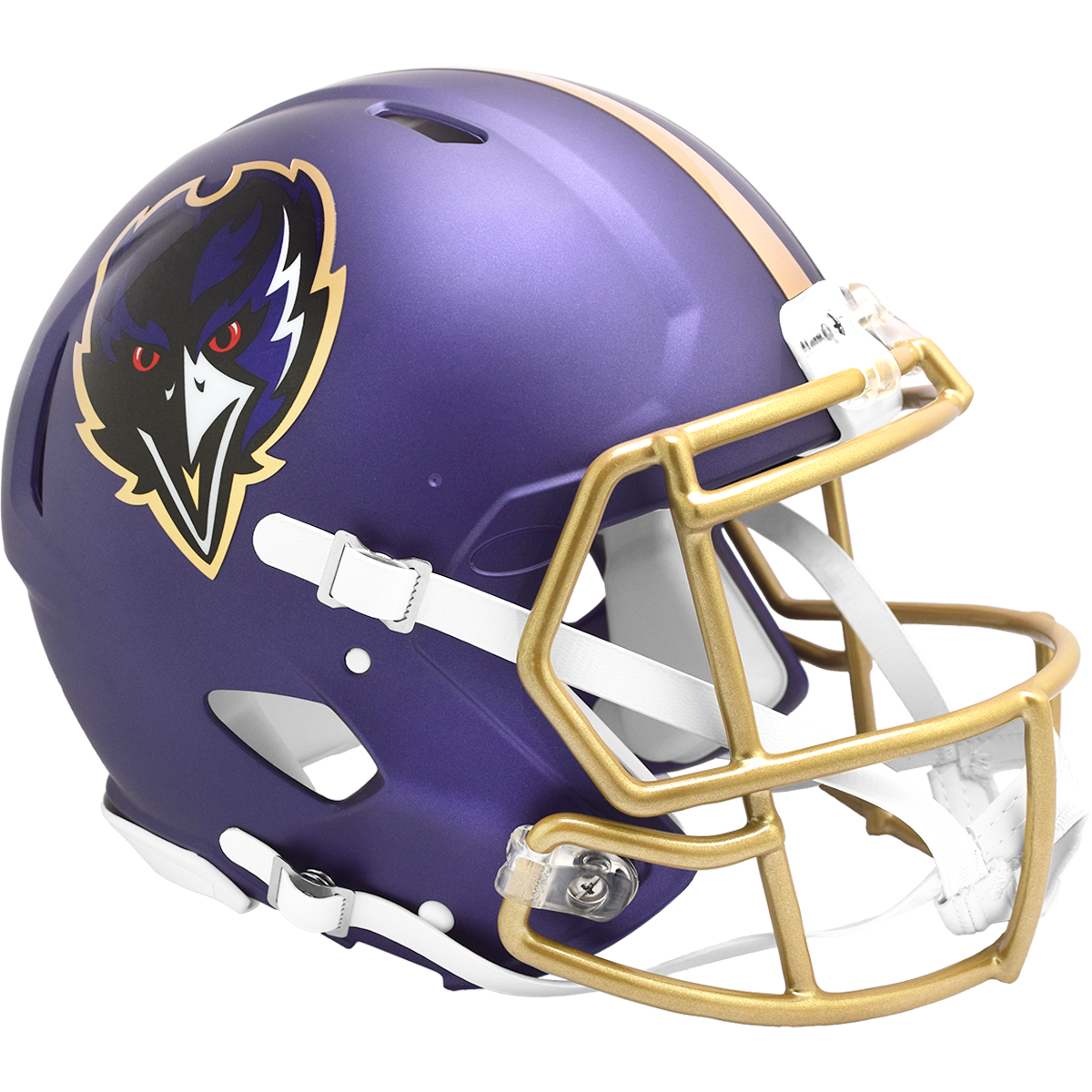 Baltimore Ravens Speed Football Helmet 2024 NEW