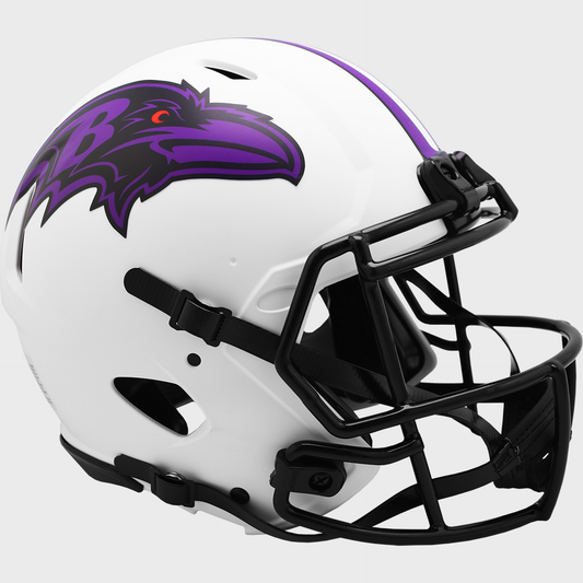 Baltimore Ravens Speed Authentic Football Helmet LUNAR