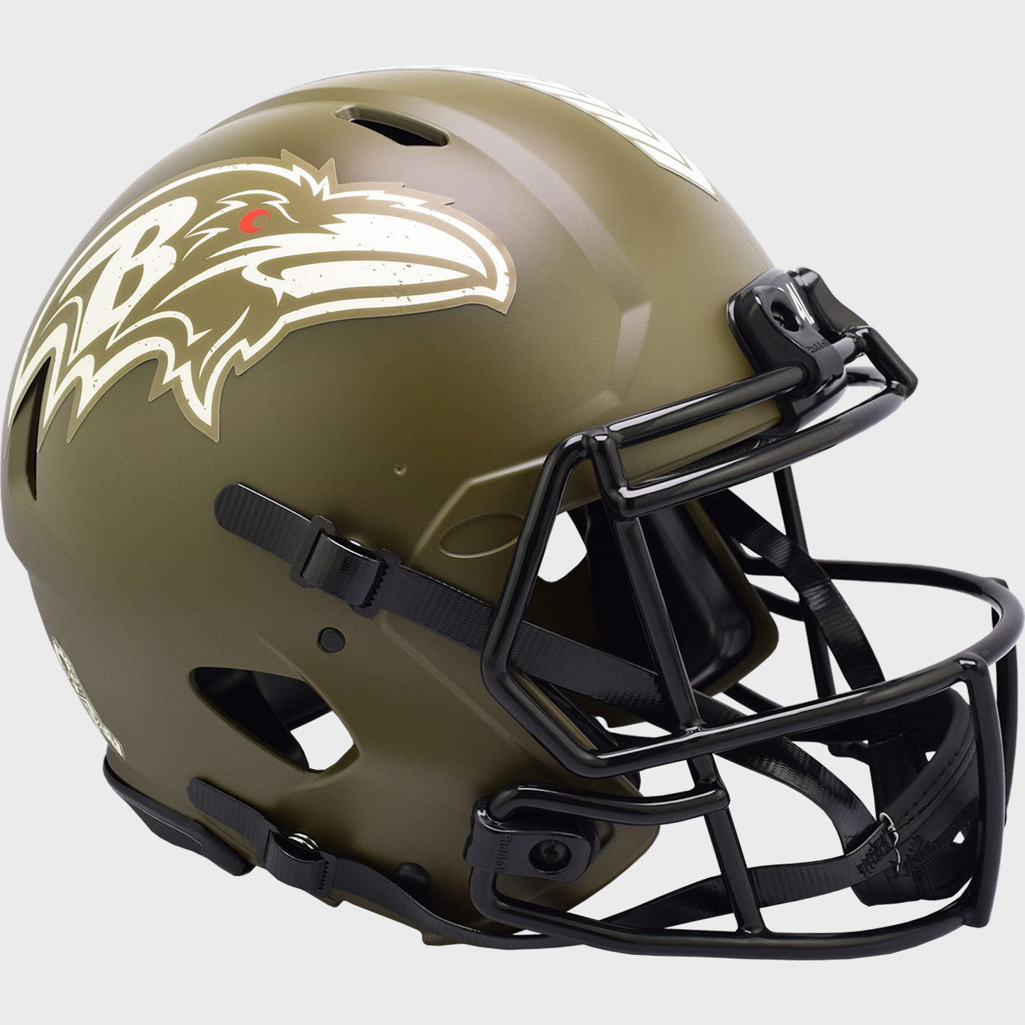 Baltimore Ravens Speed Authentic Football Helmet SALUTE TO SERVICE